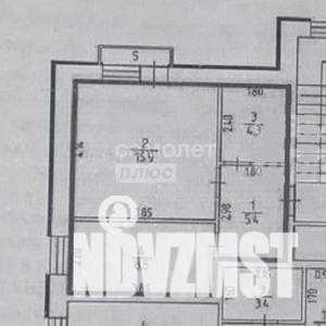 2-к квартира, вторичка, 34м2, 2/3 этаж