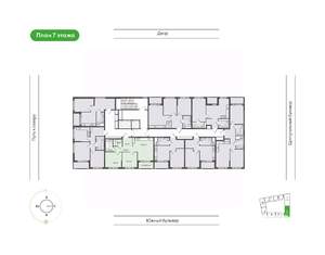 2-к квартира, вторичка, 60м2, 8/11 этаж