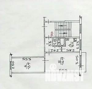 2-к квартира, вторичка, 44м2, 4/5 этаж