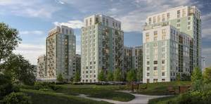 2-к квартира, вторичка, 93м2, 10/15 этаж