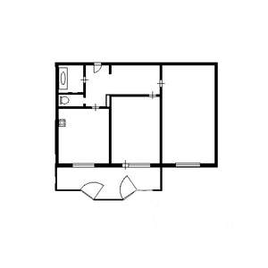 2-к квартира, вторичка, 60м2, 3/17 этаж