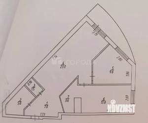 3-к квартира, вторичка, 64м2, 20/25 этаж