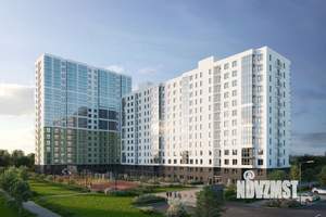 3-к квартира, строящийся дом, 65м2, 7/27 этаж