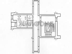 Студия квартира, вторичка, 24м2, 7/10 этаж