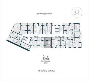 Студия квартира, вторичка, 30м2, 3/25 этаж