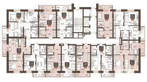 1-к квартира, вторичка, 34м2, 12/19 этаж