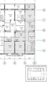 3-к квартира, вторичка, 94м2, 5/9 этаж
