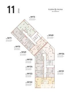 1-к квартира, вторичка, 123м2, 11/11 этаж