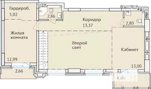 3-к квартира, сданный дом, 169м2, 1/23 этаж