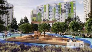 2-к квартира, вторичка, 59м2, 17/17 этаж