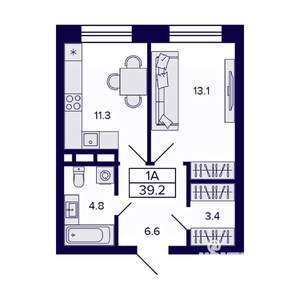 Фото квартиры на продажу (3)