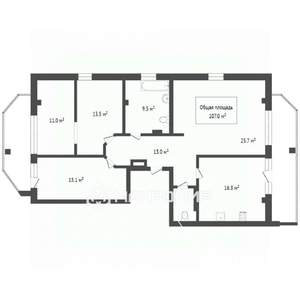 3-к квартира, вторичка, 107м2, 17/24 этаж