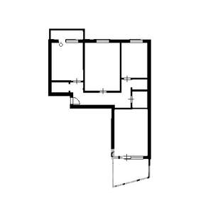 3-к квартира, вторичка, 74м2, 4/10 этаж