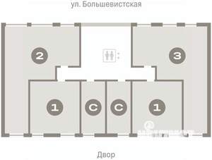 Студия квартира, вторичка, 24м2, 4/8 этаж