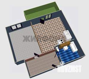 2-к квартира, вторичка, 54м2, 10/25 этаж