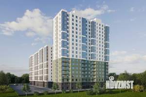 2-к квартира, строящийся дом, 38м2, 4/27 этаж