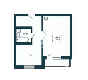 1-к квартира, вторичка, 43м2, 9/17 этаж
