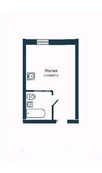 Студия квартира, вторичка, 13м2, 8/9 этаж