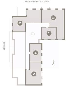 2-к квартира, вторичка, 99м2, 9/9 этаж