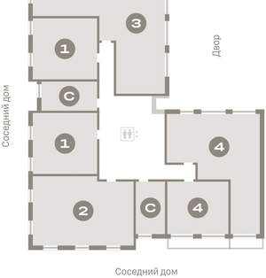 4-к квартира, вторичка, 141м2, 6/23 этаж