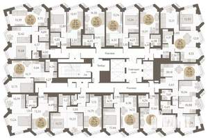 3-к квартира, вторичка, 75м2, 14/31 этаж