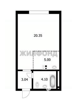 1-к квартира, вторичка, 32м2, 5/10 этаж