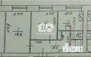 2-к квартира, вторичка, 54м2, 3/5 этаж