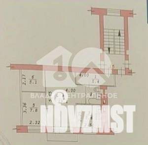 2-к квартира, вторичка, 46м2, 4/5 этаж