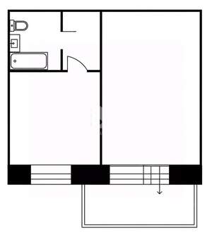 1-к квартира, вторичка, 34м2, 3/9 этаж
