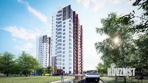 2-к квартира, строящийся дом, 37м2, 8/17 этаж