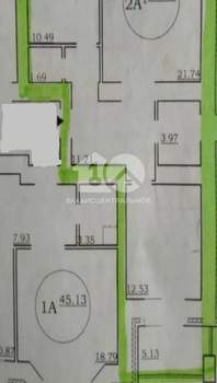 2-к квартира, вторичка, 71м2, 5/14 этаж