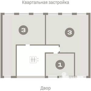 3-к квартира, вторичка, 94м2, 4/9 этаж