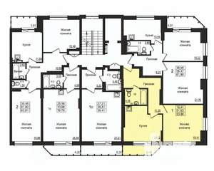1-к квартира, строящийся дом, 51м2, 9/10 этаж
