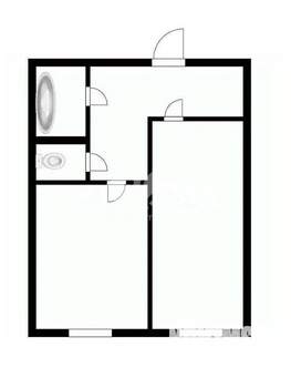 1-к квартира, вторичка, 42м2, 7/10 этаж