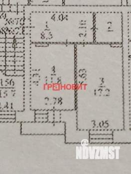 1-к квартира, вторичка, 41м2, 6/6 этаж