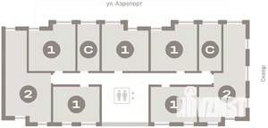 Студия квартира, вторичка, 20м2, 4/15 этаж