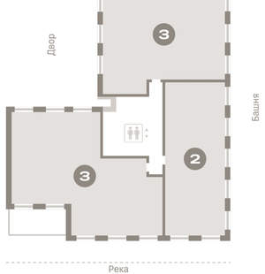 3-к квартира, вторичка, 178м2, 7/11 этаж