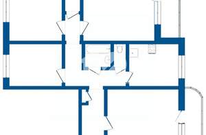 3-к квартира, вторичка, 65м2, 5/9 этаж