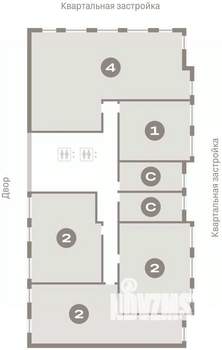 2-к квартира, вторичка, 86м2, 2/15 этаж