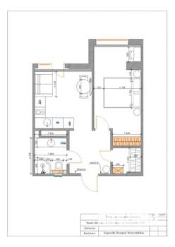 2-к квартира, вторичка, 40м2, 8/17 этаж