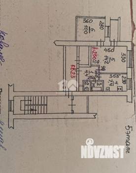 2-к квартира, вторичка, 39м2, 5/9 этаж
