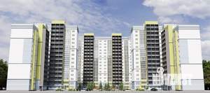 1-к квартира, строящийся дом, 44м2, 9/15 этаж