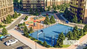 1-к квартира, строящийся дом, 44м2, 11/25 этаж