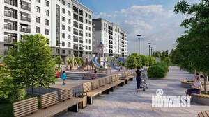 2-к квартира, строящийся дом, 46м2, 7/8 этаж