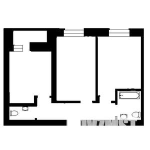 2-к квартира, вторичка, 55м2, 14/24 этаж
