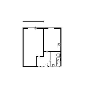 1-к квартира, вторичка, 38м2, 4/10 этаж