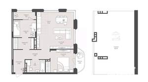 2-к квартира, вторичка, 113м2, 8/8 этаж
