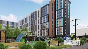 2-к квартира, строящийся дом, 65м2, 6/25 этаж