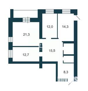 3-к квартира, вторичка, 90м2, 7/9 этаж
