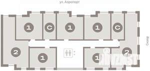 Студия квартира, вторичка, 20м2, 4/9 этаж